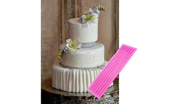 ECT 1035 Drapes former mold with 7 transparent dowel rods