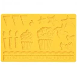 ECT 1087 Cupcakes candles Stars Mold thumbnail 1