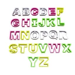 ECT 1122 Alphabet Cutter Set large thumbnail 3