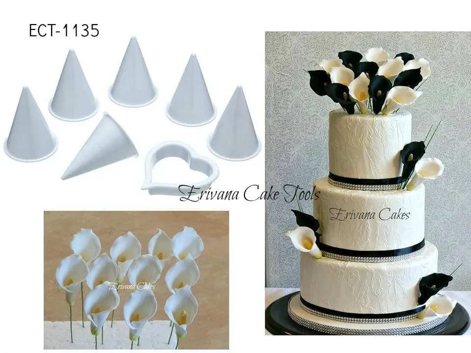 ECT 1135 Calla Lily Cutter Set image 1