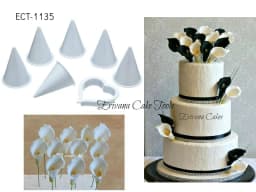 ECT 1135 Calla Lily Cutter Set thumbnail 1