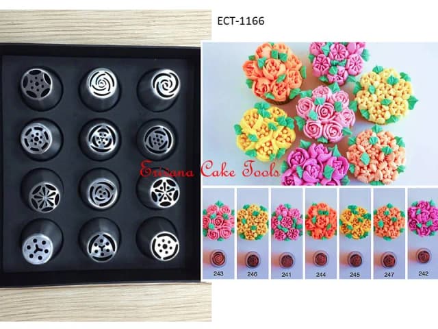 ECT 1166 12pcs Russian tips
