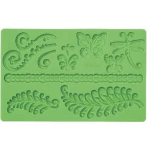 ECT 1168 Fern leaves butterfly mold