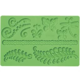 ECT 1168 Fern leaves butterfly mold thumbnail 3