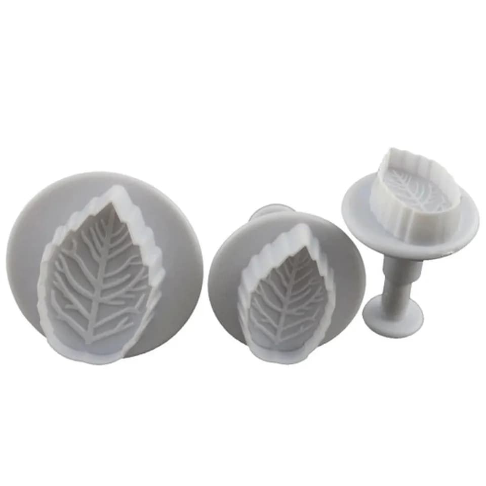 ECT 1204 Leaves Plunger Cutter Set (Small) image 1