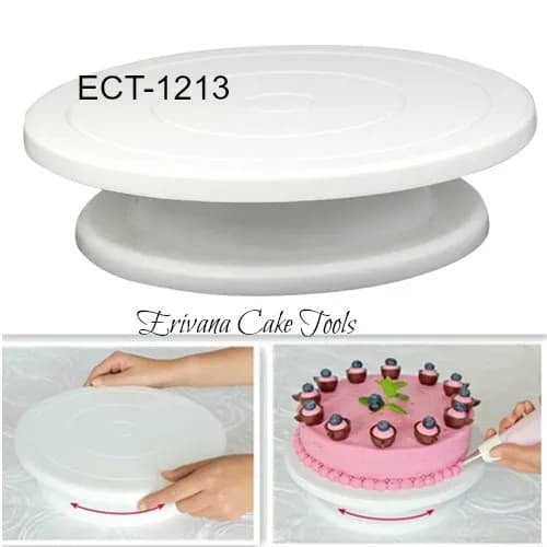 ECT 1213 Turntable- with anti slip rubber base
