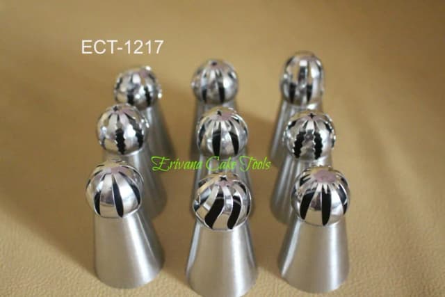 ECT 1217 9pcs Russian icing tips