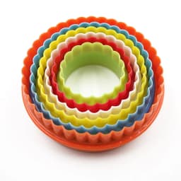 ECT 1226 6pcs Round Flower cutter set thumbnail 1