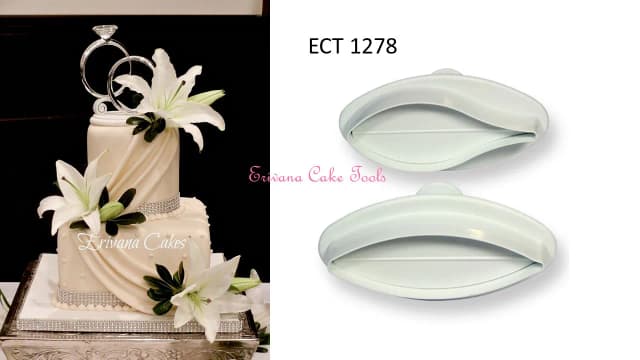 ECT 1278 Lily Plunger Cutter Set (Big)