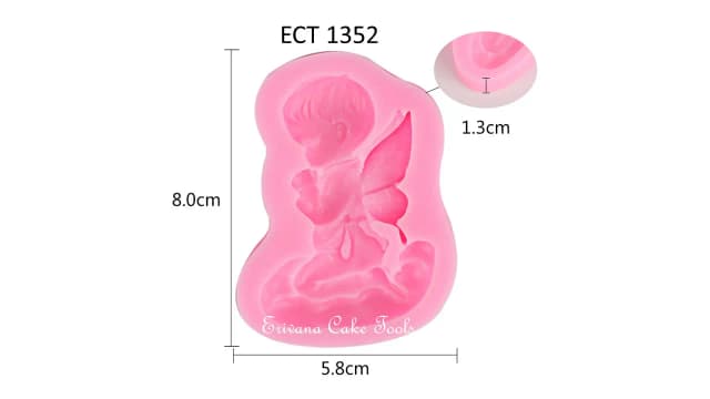 ECT 1352 Praying Baby Angel mold