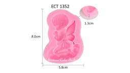 ECT 1352 Praying Baby Angel mold thumbnail 3