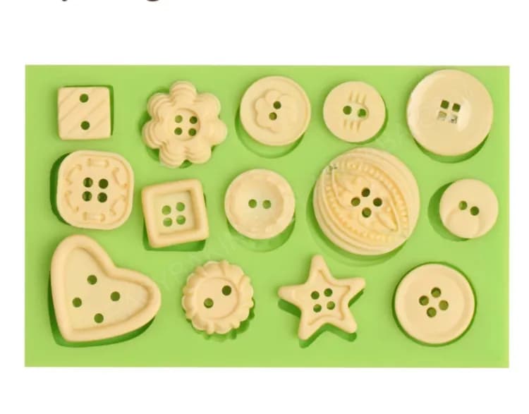 ECT 1358 Button mold image 1