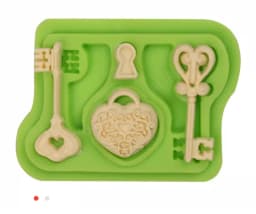 ECT 1398 Keys and Keylock mold thumbnail 1