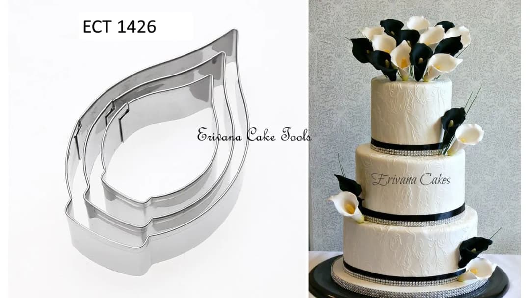 ECT 1426 Calla Lily Cutter Set image 1