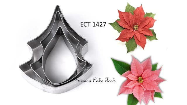 ECT 1427 Poinsettia Cutter Set