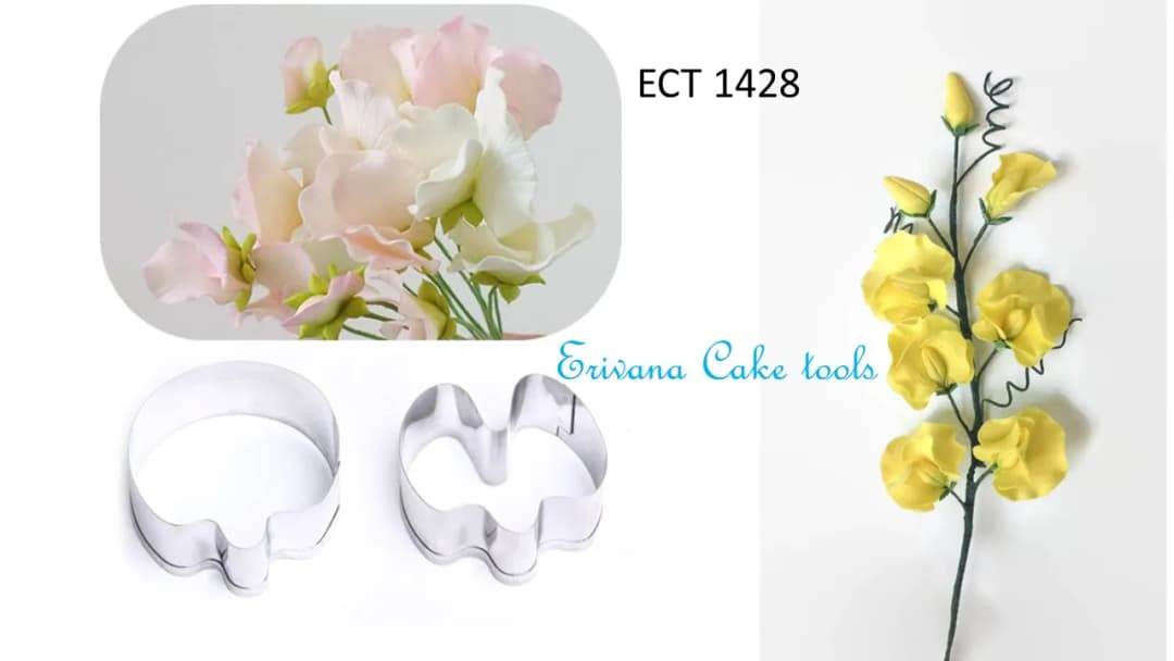 ECT 1428 Sweet Pea Cutter Set image 1