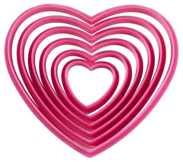 ECT 1473 Heart Cutter Set