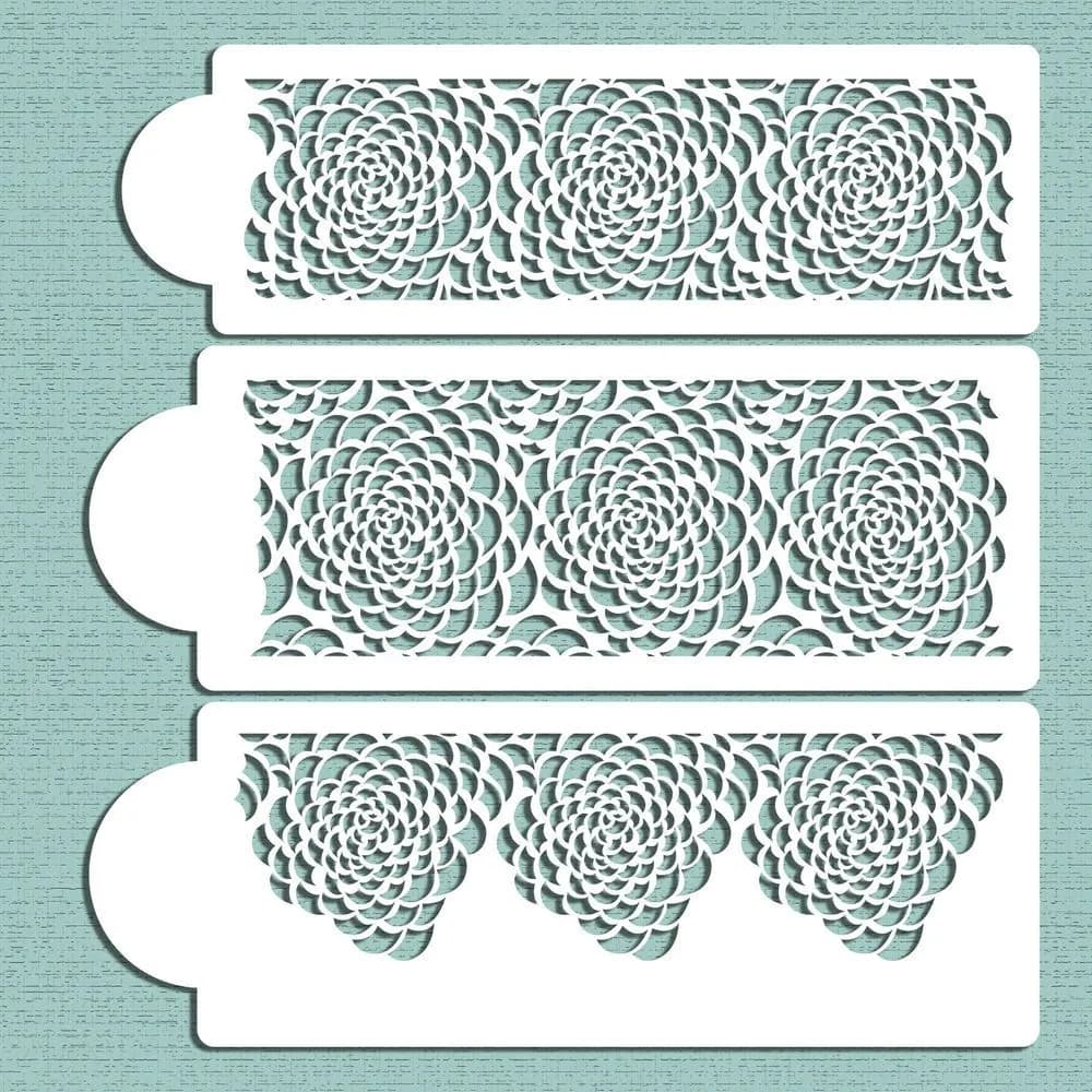 ECT 1475 Camilla Rose Stencil Set image 1