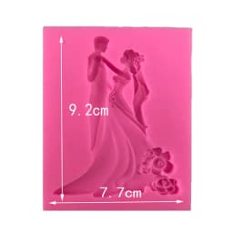 ECT 1495 Bride and Groom mold thumbnail 1