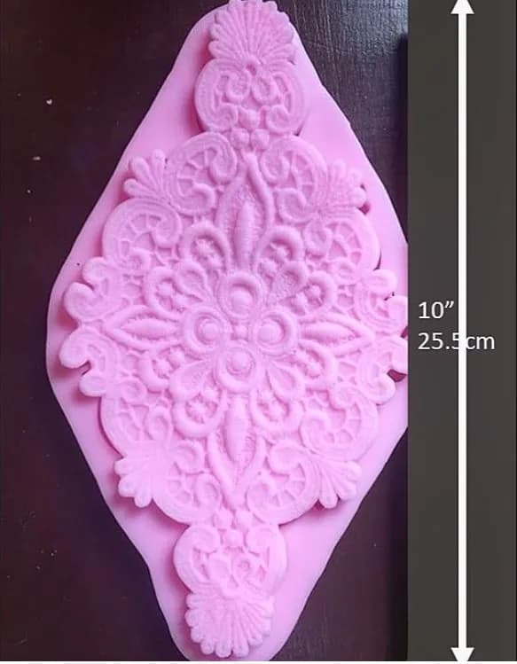 ECT 1521 Extra large Diamond lace mold