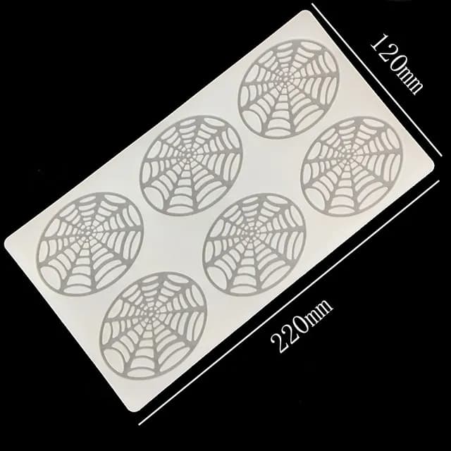 ECT 1529 Spider web chocolate mat image 1
