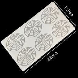 ECT 1529 Spider web chocolate mat thumbnail 1