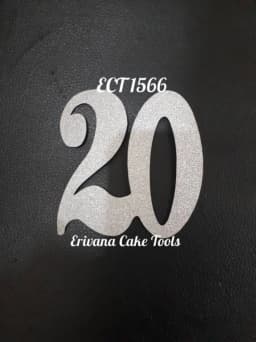 ECT 1566 20 Silver paper topper thumbnail 1