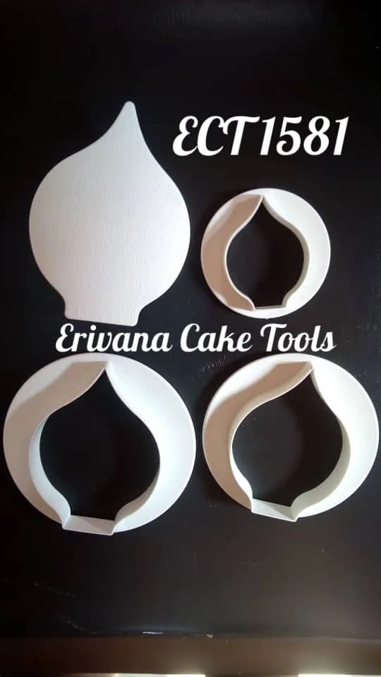 ECT 1581 Call lily with veiner cutter set