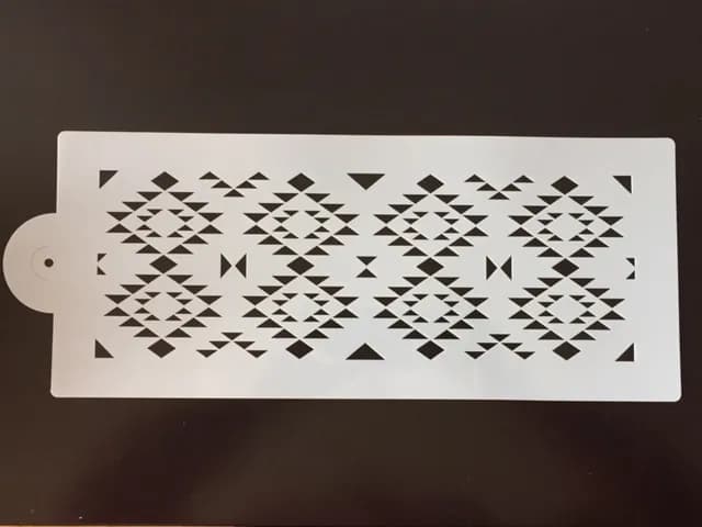 ECT 1589 Fabric design stencil