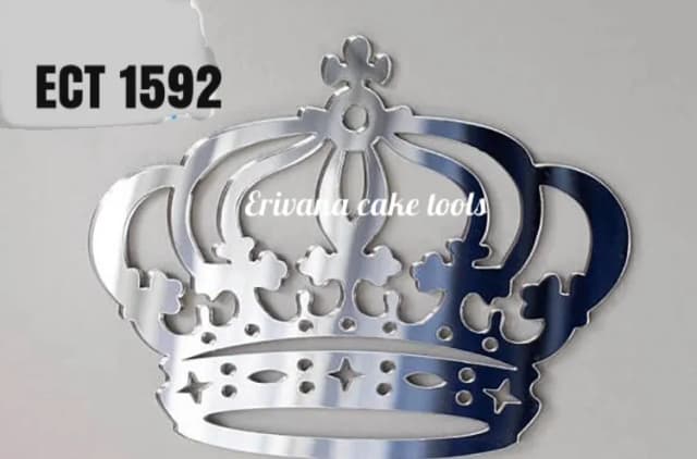 ECT 1592 Silver Crown Topper