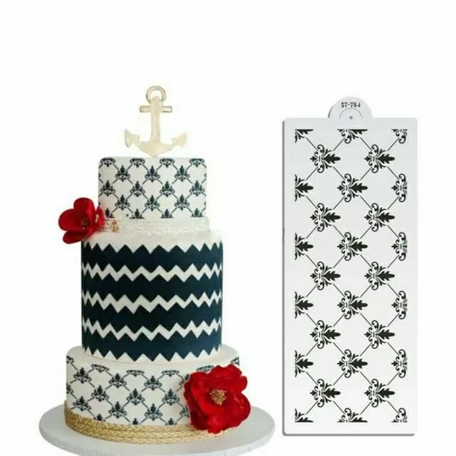 ECT 1593 Damask stencil 3