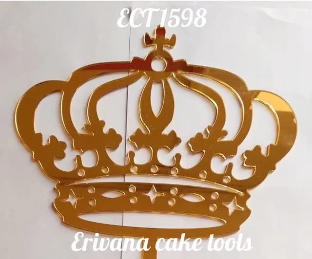 ECT 1598 Gold Crown Topper