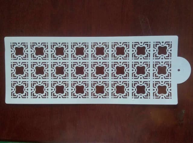 ECT 1601 Square pattern Stencil