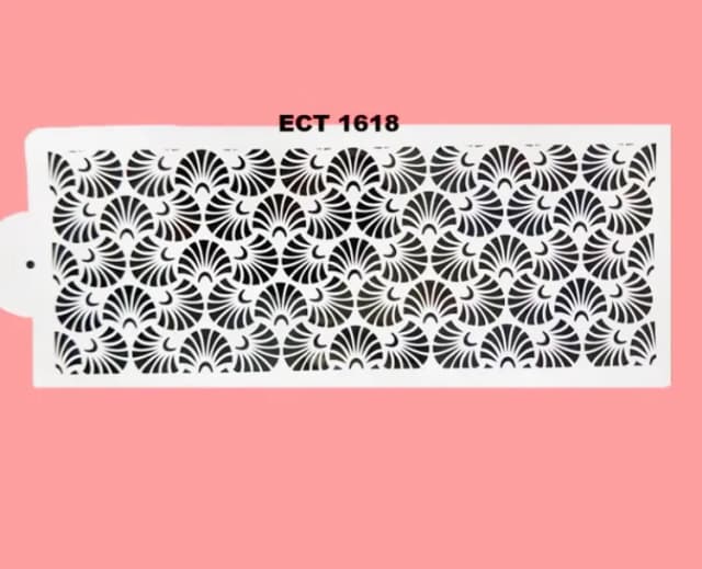 ECT 1618 Fan stencil