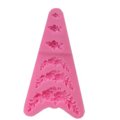 "Ect 1626 Roses flower mold 13.8cm"