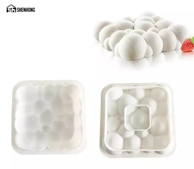 ECT 1635 Bubble Square Entremet mold