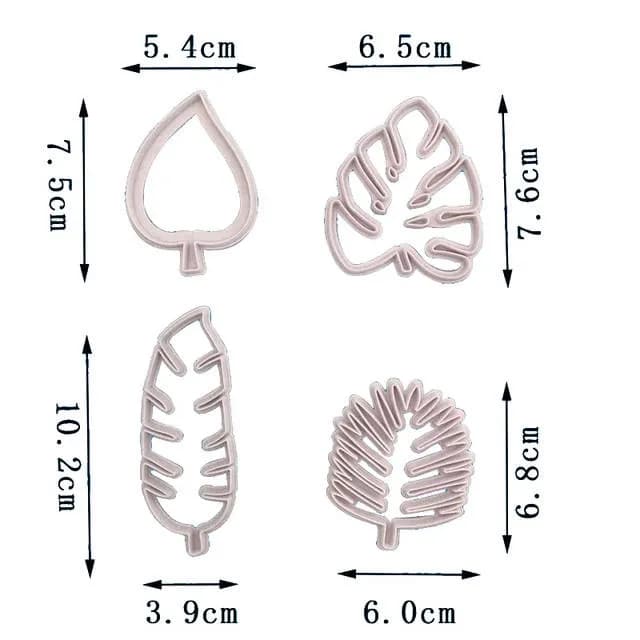 ECT 1687 Leaves cutter set image 1