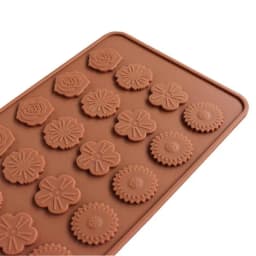 ECT 1733 Thin Flower chocolate mold thumbnail 3