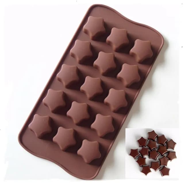 ECT 1734 Star chocolate mold