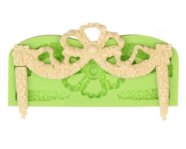 ECT 1752 Tassles swag silicone mold