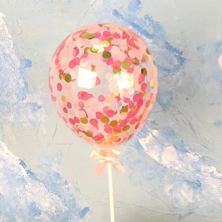 ECT 1760 5″ Pink Gold balloon image 1