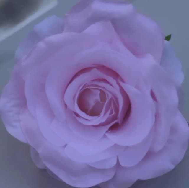 ECT 1789 10cm Pink Rose Flower with Stick