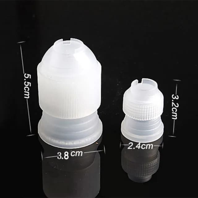 ECT 1831 Big and Small Icing Coupler 2pcs