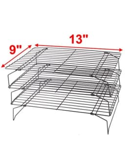 ECT 1835 3pcs Stackable Rack thumbnail 1