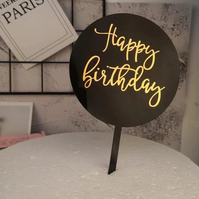 ECT 1845 Black HBD Topper