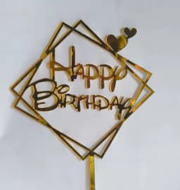 ECT 1848 HBD Gold Topper thumbnail 1
