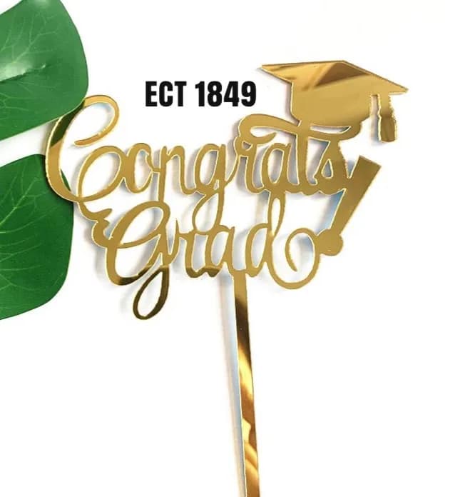 ECT 1849 Grad topper image 1