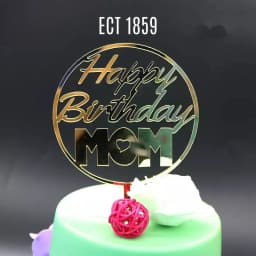 ECT 1859 Happy Birthday Mom topper thumbnail 1