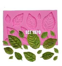 ECT 1970 Leaves silicone mold thumbnail 1