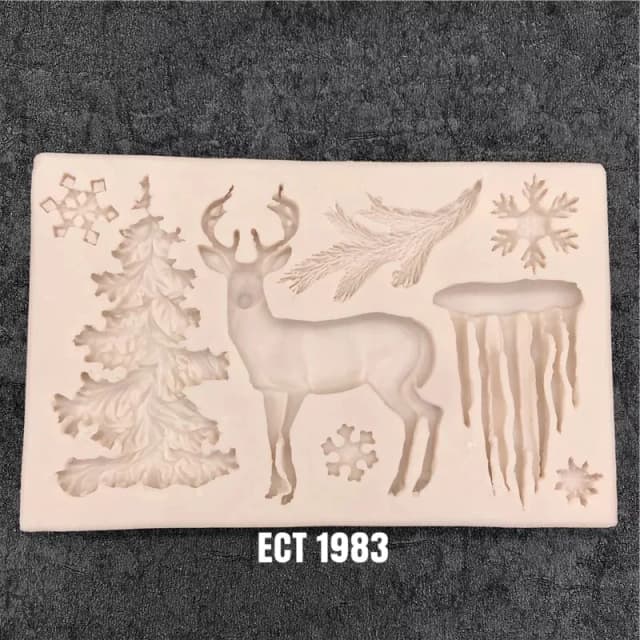 ECT 1983 Christmas silicone mold